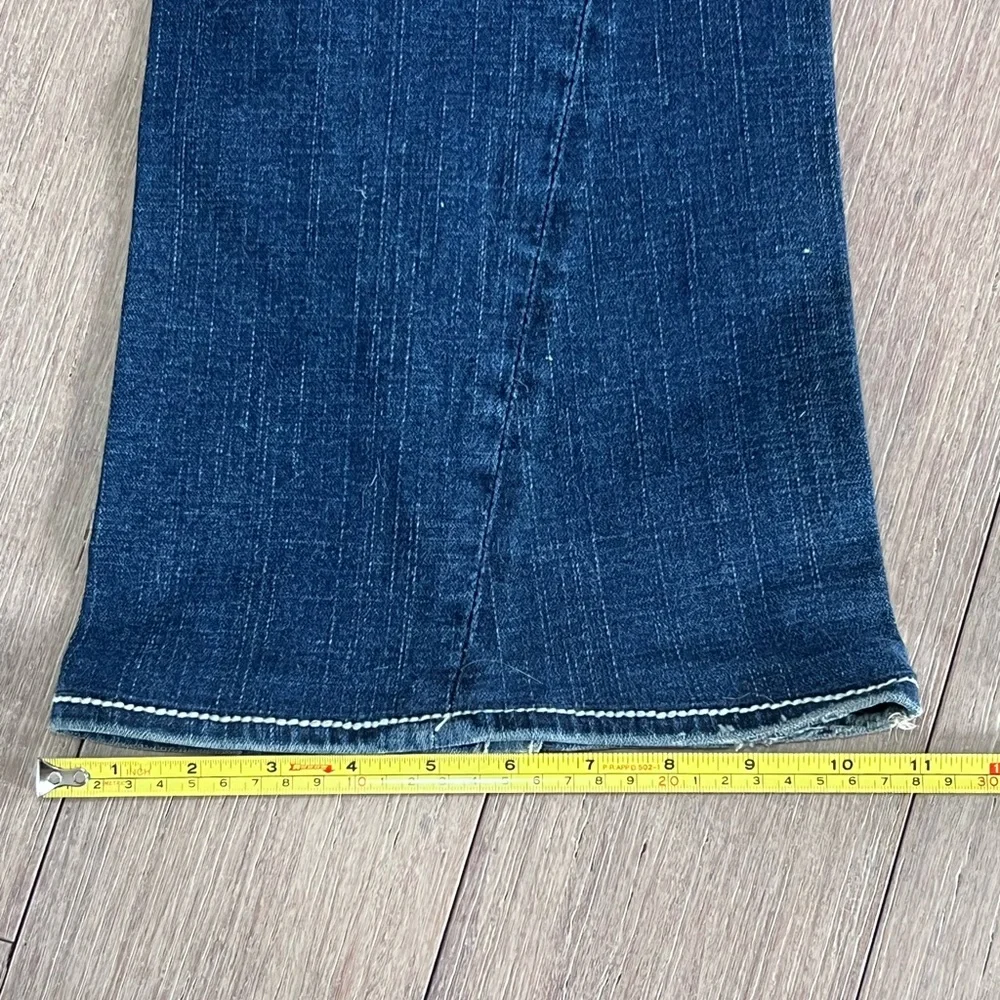 True Religion Dark Blue Flared Jeans - Picture 9 of 13